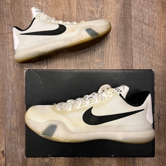 white kobe 10 low